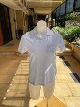 Load image into Gallery viewer, Sportscraft Pique Polo Shirt, Light Blue, Size S