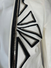 Load image into Gallery viewer, Sass and Bide Down to Earth Jacket, Ivory, Size 6