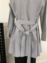 Load image into Gallery viewer, Her Velvet Vase Paddington Shirtdress, Grey, BNWT, Size L