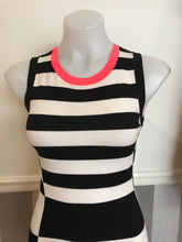 Load image into Gallery viewer, Karen Millen Black Contrast Knit Dress, Size 2
