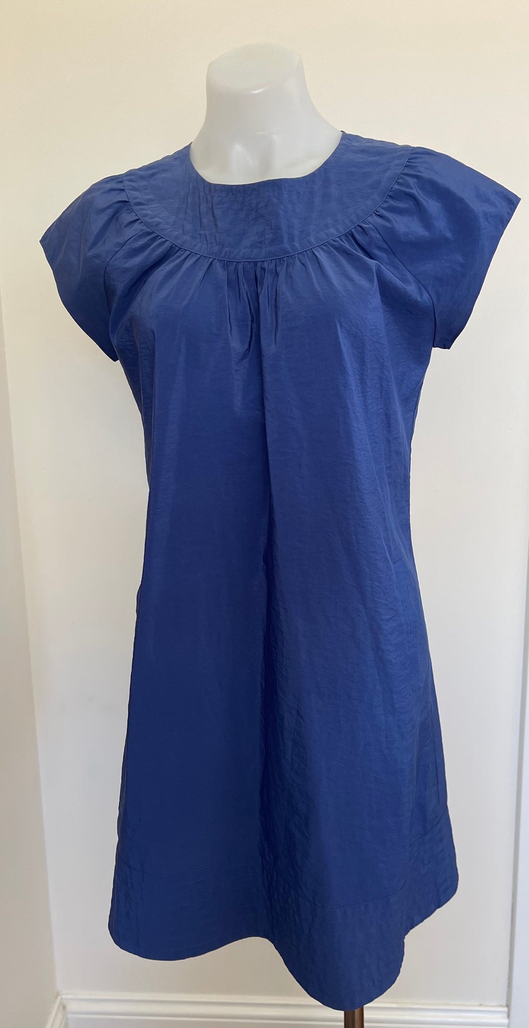 PiperA-Line Shift Dress, Blue, Size 12