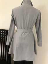 Load image into Gallery viewer, Her Velvet Vase Paddington Shirtdress, Grey, BNWT, Size L