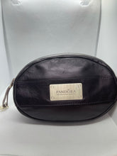 Load image into Gallery viewer, Pandora Leather Makeup Pouch, Purple