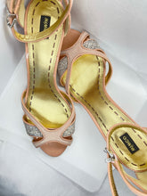 Load image into Gallery viewer, Mimco Monarch Mix Midi Wedge Heels, Pink, Size 39