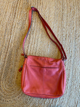 Load image into Gallery viewer, Sportscraft Genuine Leather Cross Body Bag, Coral