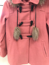 Load image into Gallery viewer, Rip Curl Junior Girl Pom Pom Duffle Jacket, Pink, Size 12