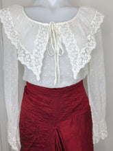 Load image into Gallery viewer, Laura Ashley White Blouse, Size 10