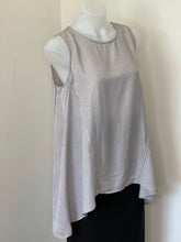 Load image into Gallery viewer, Chalice Sleeveless Tunic Top, Silver Grey, Size S