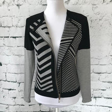 Load image into Gallery viewer, Karen Millen Zip Sweater Cardigan, Size 1 (xs-s)