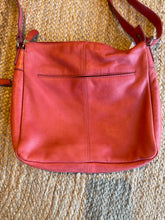 Load image into Gallery viewer, Sportscraft Genuine Leather Cross Body Bag, Coral