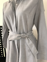 Load image into Gallery viewer, Her Velvet Vase Paddington Shirtdress, Grey, BNWT, Size L