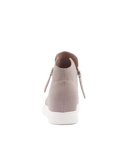 DJANGO & JULIETTE Gisele Pale Pink Leather Ankle Boots, Size 42
