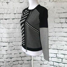 Load image into Gallery viewer, Karen Millen Zip Sweater Cardigan, Size 1 (xs-s)