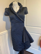 Load image into Gallery viewer, George Gross Sheath Dress, Navy, Size 14
