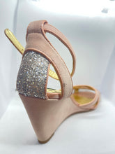 Load image into Gallery viewer, Mimco Monarch Mix Midi Wedge Heels, Pink, Size 39