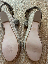Load image into Gallery viewer, STUART WEITZMAN ALEX-LO ESPADRILLE WEDGE SANDAL