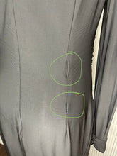 Load image into Gallery viewer, DAVID MEISTER EMBELLISHED INSET DRESS, Black, Size 12