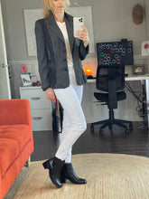 Load image into Gallery viewer, Lisa Campione New York Two Tone Grey Tweed Jacket/Blazer, Size 42 (14)