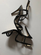 Load image into Gallery viewer, Sachi Open Toe Stilettos, Black, Size 39