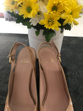 Load image into Gallery viewer, Dolunch Espadrille Wedge Sandal by Stuart Weitzman, Nude, Size 10