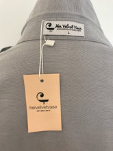 Load image into Gallery viewer, Her Velvet Vase Paddington Shirtdress, Grey, BNWT, Size L