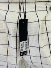 Load image into Gallery viewer, Tibi New York Culottes, White with Grey Check, BNWT, Size 4