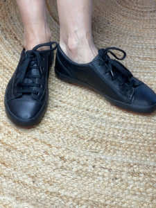 Ziera PETA Black Sneakers, Black, Size 37 XW