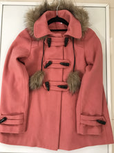 Load image into Gallery viewer, Rip Curl Junior Girl Pom Pom Duffle Jacket, Pink, Size 12