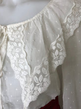Load image into Gallery viewer, Laura Ashley White Blouse, Size 10