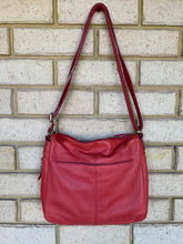 Load image into Gallery viewer, Sportscraft Genuine Leather Cross Body Bag, Coral