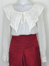 Load image into Gallery viewer, Laura Ashley White Blouse, Size 10