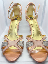 Load image into Gallery viewer, Mimco Monarch Mix Midi Wedge Heels, Pink, Size 39