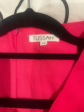 Load image into Gallery viewer, Tussah MIDI Dress, Fuchsia Pink, Size 14