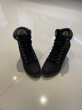 Load image into Gallery viewer, London Rebel Lace Up Ankle Boots, Black, Size 7