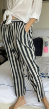Load image into Gallery viewer, custommade Alinka Monochrome Striped Silk Pants, Size 38 AU 10