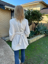 Load image into Gallery viewer, Portmans Trench-Type Utility Jacket, Beige, 14