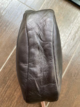 Load image into Gallery viewer, Pandora Leather Makeup Pouch, Purple