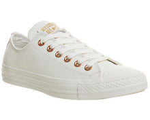 Load image into Gallery viewer, Converse Chuck Taylor All Star Suede Low Top Sneaker, White