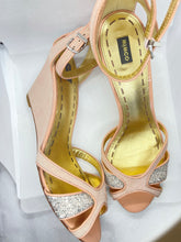 Load image into Gallery viewer, Mimco Monarch Mix Midi Wedge Heels, Pink, Size 39