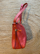 Load image into Gallery viewer, Sportscraft Genuine Leather Cross Body Bag, Coral