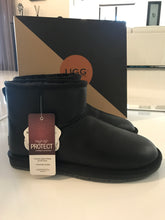 Load image into Gallery viewer, UGG Boots Australia Premium Sheepskin Mini Classic, Nappa Black, BNWT, Size AU Men 9/Ladies 11, UK 9